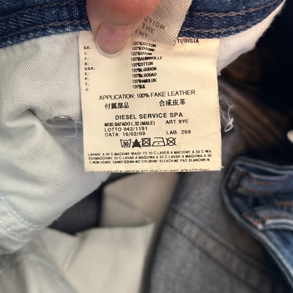 Men's Diesel Vintage Jeans Sz 33 - Picture 5 of 7